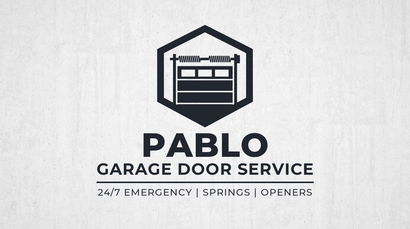 Pablo Garage Door Service Logo